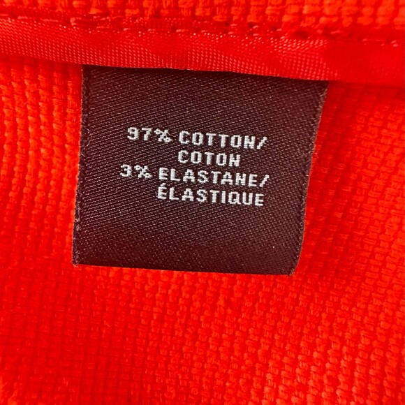 Lafayette 148 New York Collared Button Up Blazer Jacket Size 6 Red - Picture 8 of 8